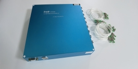 9通道0-660ps连续可调1550nm保偏电控光纤延迟线模块