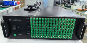 64通道可调延迟范围0-6600ps电控高精度光纤延迟模块